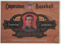 Frank Chance #14 Baseball Cards 2013 Panini Cooperstown Lumberjacks Prices