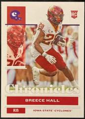 Breece Hall [Purple] #18 Football Cards 2022 Panini Chronicles Draft Picks Prices