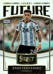Enzo Fernandez #21 Soccer Cards 2022 Panini Select FIFA Future Prices