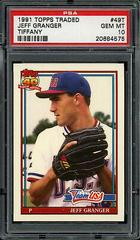 Jeff Granger #49T Baseball Cards 1991 Topps Traded Prices