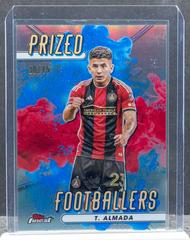 Thiago Almada [Blue Red] #PFF-1 Soccer Cards 2023 Finest MLS Prized Footballers Fusion Prices