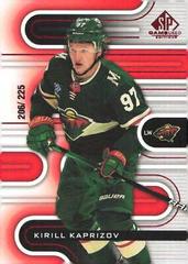 Kirill Kaprizov [Red] #11 Hockey Cards 2022 SP Game Used Prices