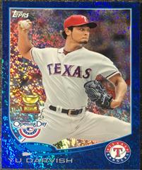 YU Darvish [Blue] #165 Baseball Cards 2013 Topps Opening Day Prices
