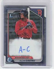 Allan Castro #CPA-ACA Baseball Cards 2024 Bowman Chrome Prospect Autograph Prices