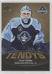 Devin Cooley [Gold] #T-13 Hockey Cards 2022 Upper Deck AHL Tendys Prices