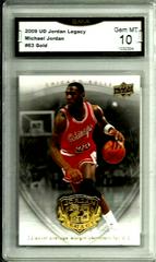 Michael Jordan Gold #63 Basketball Cards 2009 Upper Deck Jordan Legacy Prices