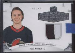 Josh Norris [Patch] #2021-JN Hockey Cards 2020 Upper Deck The Cup Rookie Class of 2021 Prices