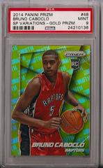 Bruno Caboclo [Gold Prizm] #48 Basketball Cards 2014 Panini Prizm SP Variations Prices