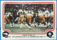 Super Bowl IX #65 Football Cards 1979 Fleer Team Action Prices