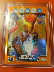 Dwight Howard [Orange Refractor] #12 Basketball Cards 2008 Topps Chrome Prices