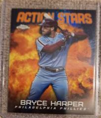 Bryce Harper [Orange] Baseball Cards 2023 Topps Chrome Update Action Stars Prices