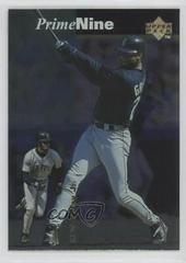 Ken Griffey Jr #PN7 Baseball Cards 1998 Upper Deck Prime Nine Prices