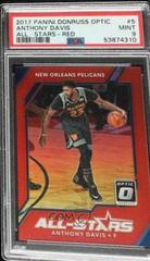 Anthony Davis [Red] #5 Basketball Cards 2017 Panini Donruss Optic All-Stars Prices