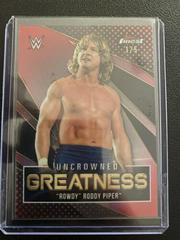 Rowdy' Roddy Piper [Red] Wrestling Cards 2021 Topps Finest WWE Uncrowned Greatness Prices