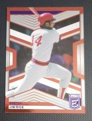 Jim Rice [Purple] #4 Baseball Cards 2023 Panini Chronicles Elite Prices