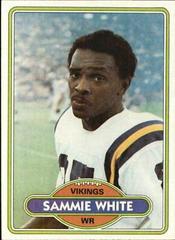 Sammie White Football Cards 1980 Topps Prices