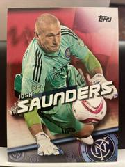 Josh Saunders [Red] Soccer Cards 2016 Topps MLS Prices