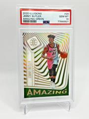 Jimmy Butler [Green] #20 Basketball Cards 2020 Panini Illusions Amazing Prices