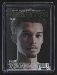 Victor Wembanyama [Holo] #3 Basketball Cards 2023 Panini Hoops Rookie Special Prices