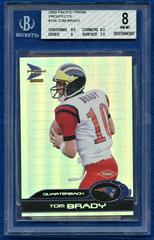 Tom Brady #156 Football Cards 2000 Pacific Prism Prospects Prices