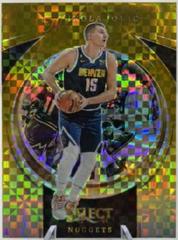 Nikola Jokic [Gold] #10 Basketball Cards 2022 Panini Select Certified Prices