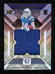 Alec Pierce #RXL-21 Football Cards 2022 Panini XR Rookie XL Materials Prices