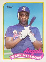 Mark McLemore #547 Baseball Cards 1989 Topps Prices