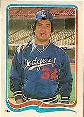 Fernando Valenzuela #114 Baseball Cards 1985 Fleer Star Stickers Prices