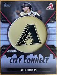 Alek Thomas [Black] #CC-ATH Baseball Cards 2023 Topps City Connect Commemorative Patch Prices