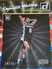 Dejounte Murray [Red, Blue Laser] #173 Basketball Cards 2016 Panini Donruss Prices