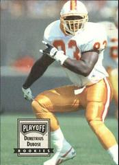 Demetrius DuBose #98 Football Cards 1993 Playoff Contenders Prices