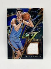 Chet Holmgren [Blue] #S-CH Basketball Cards 2022 Panini Select Sparks Patch Prices