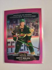 Matt Boldy [Matte Pink] Hockey Cards 2022 O Pee Chee Platinum Previews Prices