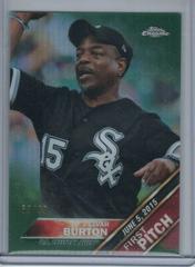 LeVar Burton [Green Refractor] #FPC-8 Baseball Cards 2016 Topps Chrome First Pitch Prices