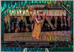 Keyonte George [Green Pulsar] #14 Basketball Cards 2023 Panini Prizm Draft Picks Widescreen Prices