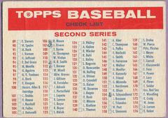 Checklist 2, 3 [Big Blony] Baseball Cards 1957 Topps Prices