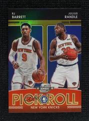 RJ Barrett, Julius Randle [Gold] #12 Basketball Cards 2021 Panini Contenders Optic Pick n Roll Prices