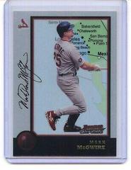 Mark McGwire #5 Baseball Cards 1998 Bowman Chrome International Prices