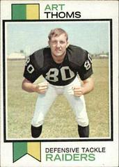 Art Thoms #502 Football Cards 1973 Topps Prices