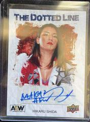 Hikaru Shida #DL-HS Wrestling Cards 2021 Upper Deck AEW The Dotted Line Autographs Prices