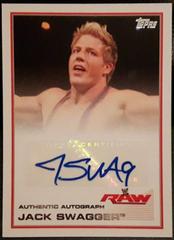 Jack Swagger Wrestling Cards 2013 Topps WWE Autographs Prices