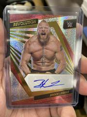 Brock Lesnar #AG-BLS Wrestling Cards 2022 Panini Revolution WWE Autographs Prices