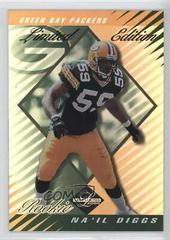 Na'il Diggs [Limited Edition] #254 Football Cards 2000 Leaf Limited Prices