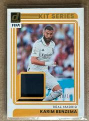 Karim Benzema [Gold] #KS-KB Soccer Cards 2022 Panini Donruss Kit Series Prices