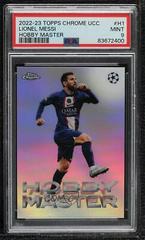 Lionel Messi #H-1 Soccer Cards 2022 Topps Chrome UEFA Club Competitions Hobby Masters Prices