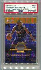 Anfernee Hardaway [Jersey Gold Refractor] Basketball Cards 2002 Finest Prices