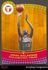 John Salmons #97 Basketball Cards 2002 Topps Pristine Prices
