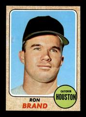 Ron Brand #317 Baseball Cards 1968 Topps Prices