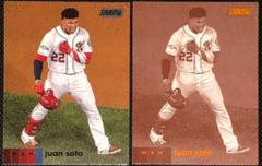 Juan Soto [Black Foil] Baseball Cards 2020 Stadium Club Prices