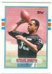 Steve Smith #11T Football Cards 1989 Topps Traded Prices